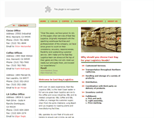 Tablet Screenshot of eastbaylogisticsinc.com